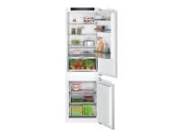 Bosch Serie | 4 KIN86VFE0 - Køleskab/fryser - bund-fryser - til indbygning - niche - bredde: 56 cm - dybde: 55 cm - højde: 177.5 cm - 260 liter - Klasse E - Fladhængsel