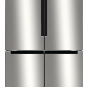 Bosch Serie 4 Fritstående køl/frys 183 x 90.5 cm Rustfrit stål KFN96VPEA